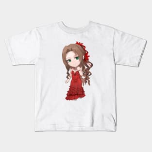 Final Fantasy 7 Remake - Aerith (Dress version) Kids T-Shirt